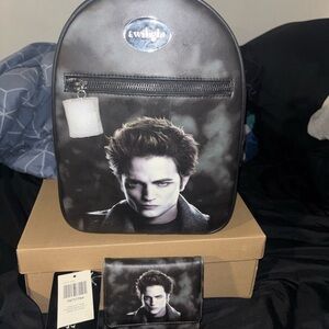 Twilight Team Edward Mini Backpack Wallet Combo